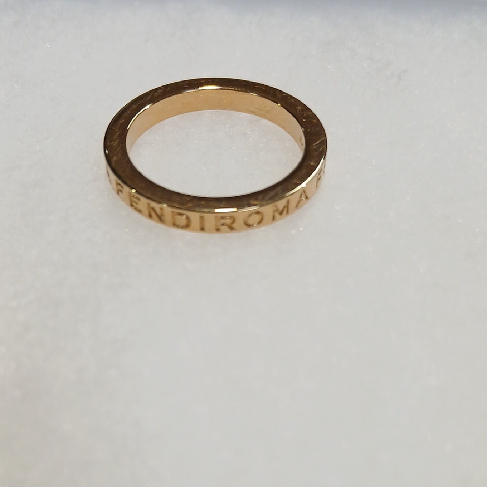 Gold Ring by Fendi